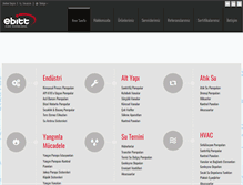 Tablet Screenshot of ebitt.com.tr